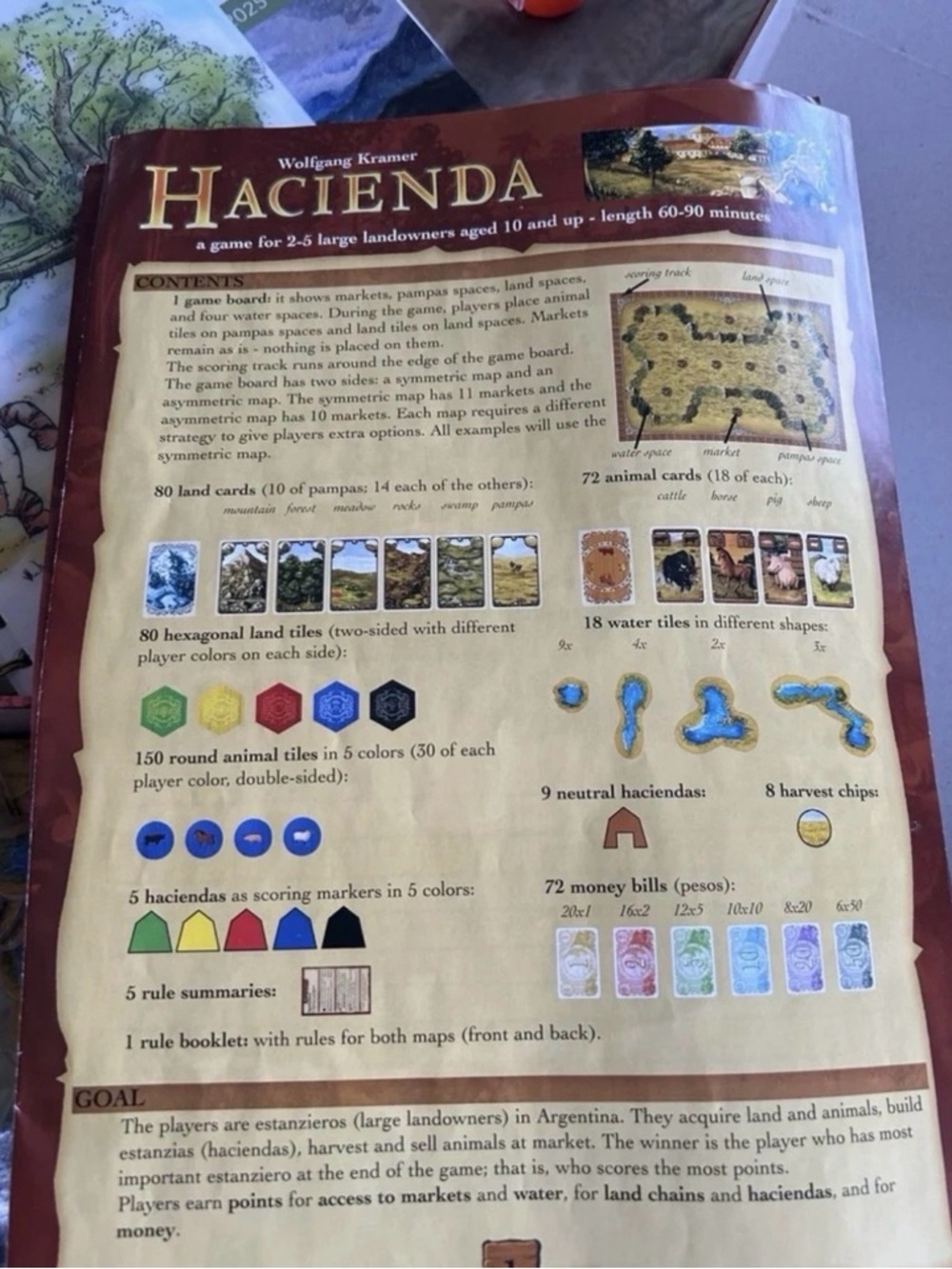 Hacienda Board Game 2005 by Rio Grande Complete - Picture 5 of 6
